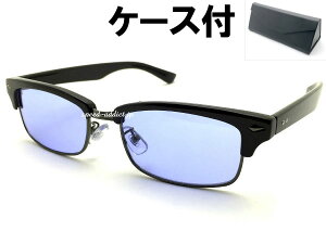SQUARE NARROW BROW SIRMONT SUNGLASSiXNGAi[uET[gTOXjBLACK/GUNMETAL × LIGHT BLUE + KlP[X BLACK ubNK^Cgu[FJ[YlCJWAXg