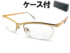 METAL NARROW HALF RIM SUNGLASSi^i[n[tTOXjGOLD × CLEAR + KlP[X BLACK S[hNA^bNiC[t[ɒBዾACEFA傢IIRe