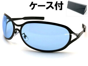 METAL OVAL SUNGLASSi^I[oTOXjBLACK × LIGHT BLUE + KlP[X BLACK }bgubNt[   u[Y J[Y I[ot[ ȉ~ lenny kravitz j[