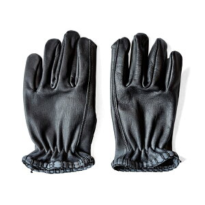 SIGNAL GLOVE�i�V�O�i���O���[�u�jNo.06 BLACK × BLACK LACE AGED �u���b�N �� �G�C�W���O���H �r���e�[�W���H �J�E�n�C�h���U�[ �X�g���[�g �{�� ���v �o�C�N�O���[�u ���[�^�[�T�C�N���O���[�u ��� 