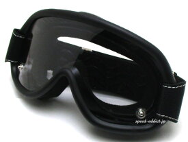 【楽天1位獲得】baruffaldi SPEED 4 GOGGLE（バルファルディスピード4ゴーグル）BLACK 黒ブラックジェットヘルメットフルフェイスヘルメットuvカットメガネ眼鏡対応メガネ対応vmxモトクロスオフロードバイク用オフ車エンデューロ70s