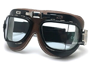 �y�y�V1�ʊl���zbaruffaldi VINTACO 4�� GOGGLE�i�o���t�@���f�B���B���^�R�S�[�O���jBROWN ���g���p�ԉp����piaggio�s�A�W�Ivespa�x�X�p�����u���b�^ace cafe racer�G�[�X�J�t�F���[�T�[mods���b�Yrockers�N