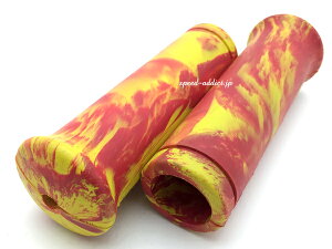 Nice!Motorcycle JACK HAMMER MARBLE GRIPiiCX[^[TCNWbNn}[}[uObvjRED & YELLOW ~o[p ԉF~p7/8C`22mmnhObvϊJ[A_v^[AWX