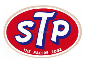 70's VINTAGE STP Sticker（70sビンテージSTPステッカー）THE RACERS EDGE 80mm×115mm 【海外直輸入新古品】decalデカールシールレースレーシングmotoroilモーターオイルカンパニーcastroliteカストロールmooneyesデッドストック