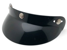 70's USA製 VINTAGE BUBBLE VISOR（70sビンテージバブルバイザー）BLACK 黒ブラックoff roadオフロードvmxビンテージモトクロスダートレースオフ車bellベル500txスモールジェットヘルメットmoto3モト3griffinグリフィンmaxonマクソン汎用