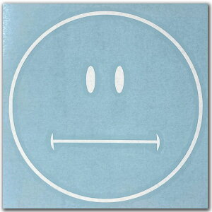 BRAIN DEAD SMILE �w�����b�g�p Cutting Sticker�i�u���C���f�b�h�X�}�C���J�b�e�B���O�X�e�b�J�[�jWHITE �� �f�J�[�� �V�[�� smile buco small baby extra �X�}�C���u�R �j�R�����}�[�N �g�C�Y�}�b�R�C �G�N
