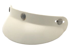 70's USA製 VINTAGE BUBBLE VISOR（70sビンテージバブルバイザー）WHITE 白ホワイトoff roadオフロードvmxビンテージモトクロスダートレースオフ車bellベル500txスモールジェットヘルメットmoto3モト3griffinグリフィンmaxonマクソン汎用
