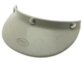 VINTAGE BELL 510 VISOR（ビンテージベル510バイザー）GRAY【海外直輸入中古品】灰グレー500-tx500txr-trtsuper magnumスーパーマグナムshortyショーティー銀ベルスター120star120ビンテージヘルメット初期型toptexmchalマックホール