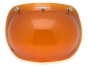 Dead Stock 70's VINTAGE GRAND-PRIX TRIM BUBBLE SHIELDifbhXgbN70sre[WOvgouV[hjAMBER Ao[ IW ėp XN[ ی 3Xibv 3_zbN jo[T h