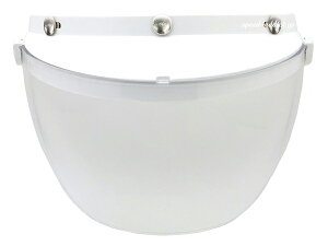 yyV1ʊlzDIN MARKET RT-1N FLIP UP SHIELDifB}[PbgRT-1NtbvAbvV[hjWHITE × CLEAR NA[  oCU[ J  ˏグ ͂ˏグ `Fbg { ėp