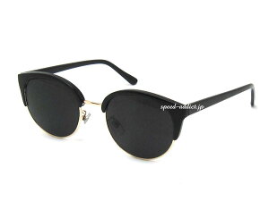 BOSTON SIRMONT BROW SUNGLASSi{XgT[guETOXjBLACK × SMOKE ubNVvgNVJx[VbNmIgbhԃghsO{XgVFCvI[