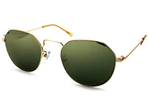 50's STYLE METAL CROWN PANTO SUNGLASSi50sX^C^NEpgTOXjGOLD × DARK GREEN MIRROR _[NO[~[YΊዾKl߂˃NVJgbhuvOJbgACEF