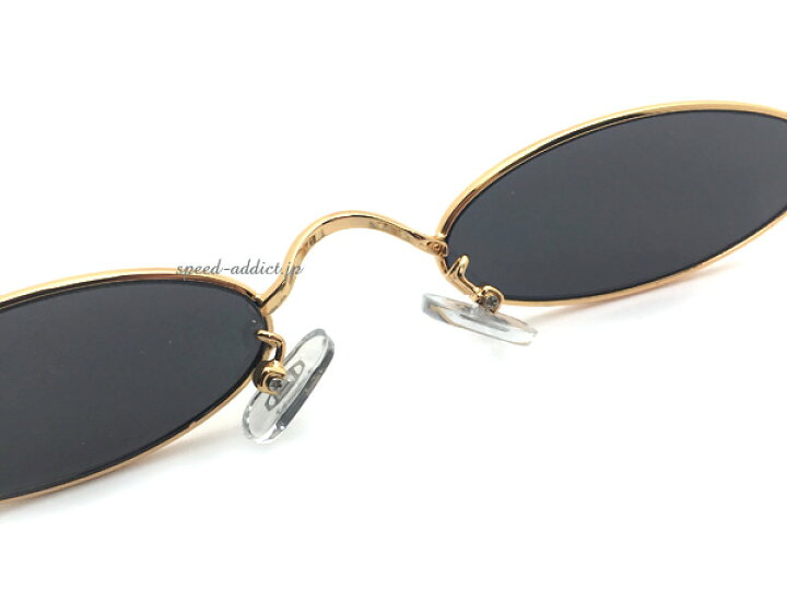 楽天市場】METAL NARROW OVAL SUNGLASS（メタルナローオーバル 