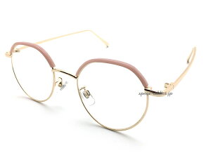 METAL COMBI SIRMONT BROW BOSTON SUNGLASSi^RrT[guE{XgTOXjGOLD/PINK × CLEAR S[hsNɒBKlɒBዾɒB߂˃_eKlĂ߂˃gI[