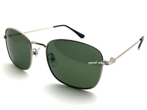 POLARIZED METAL SQUARE SUNGLASSiΌ^XNGATOXjSILVER × ΌDARK GREEN }bgVo[_[NO[J[YዾKl߂˃oCJ[VF[hbikershadec[O