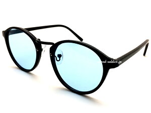 BOSTON SUNGLASS for JAPANESEi{XgTOXforWpj[YjBLACK/BLACK × LIGHT BLUE ubN  Cgu[ J[Y  F {l AWAtBbg gh jZbNX ԃt