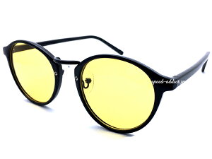 BOSTON SUNGLASS for JAPANESEi{XgTOXforWpj[YjBLACK/BLACK × LIGHT YELLOW ubN  CgCG[ J[Y F {l AWAtBbg gh s jZbNX 