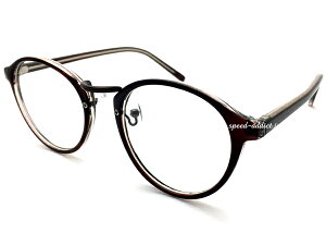 BOSTON SUNGLASS for JAPANESEi{XgTOXforWpj[YjBROWN/BROWN × CLEAR uEt[ F NAY ɒBዾ _eKl Ă߂ {l AWAtBbg ԃt[