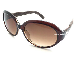 LEATHER TEMPLE BUTTERFLY SUNGLASSiU[evo^tCTOXjDARK BROWNGLX × BROWN HALF _[NuEłn[tYvI[o^CvOJbg傫߃gNVbNx