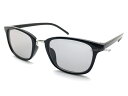 METAL COMBI SQUARE WELLINGTON SUNGLASS（メタルコンビスクエアウェリントンサングラス）BLACK/SILVER × LIGHT SMOKE ブラック黒シルバー銀色ライトスモークスモークレンズ定番メンズレディース紫外線カット小顔ベーシックポップ
