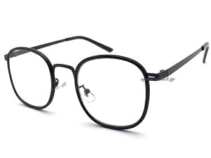 METAL SQUARE SUNGLASSi^XNGATOXjBLACK/BLACK × CLEAR ubNRrl[Vt[ɒBKlXNGA^XNGA^CvyʃjZbNXNA