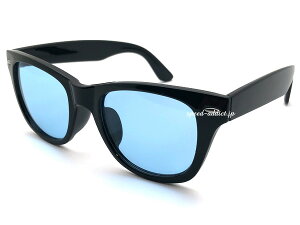CLASSIC WELLINGTON SUNGLASSiNVbNEFgTOXjBLACK × LIGHT BLUE ubNԂ߂˃Cgu[J[YZt[ACEGAɒBዾ_eKlԐhV