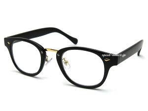 METAL BRIDGE BOSTON SUNGLASSi^ubW{XgTOXjBLACK × CLEAR Ԃt[{XggNVJgbhɒBKlዾ߂˒ԃt[ghsuvOJ