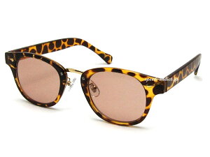 METAL BRIDGE BOSTON SUNGLASSi^ubW{XgTOXjׂb × LIGHT BROWN f~ꈍbׂt[J[CguEYF{XggNVJgbhKl
