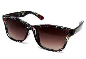  WELLINGTON SUNGLASSiEFgTOXjBLACK × BROWN HALF ubNFuEYOf[VY70N60sTCPhɒBKlዾ߂˃jZbNXjpԃt