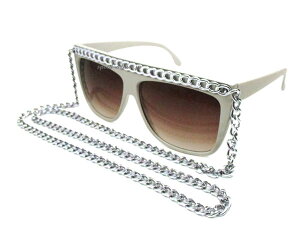 CHAIN SUNGLASSi`F[TOXjWHITE × BROWN HALF S[h`F[zCgFuEF_T[_XlbNXXg[g_XPoleQGreggaeS[S[GOGO_T[Ch~