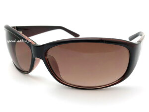 BIKER SHADE BUTTERFLY SUNGLASSioCJ[VF[ho^tCTOXjBROWN × BROWN HALF uEn[tZt[ɒBዾĂ߂˓xȂ傫ߎO΍EH[LORo肨g