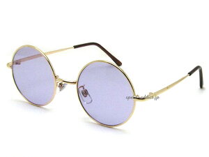 ySALE!!9/27(y)10܂Łzۊዾ SUNGLASS for JAPANESEiROUNDEhTOXforWpj[YjGOLD × LIGHT PURPLE J[Y Cgp[v p[vY F ۃKl ۂ߂ ی^ T[N