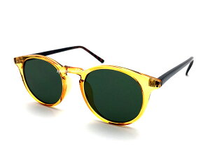 FLAT LENS BOSTON SUNGLASSitbgY{XgTOXjCLEAR BROWN × DARK GREEN NAuEt[_[NO[{XggNVJgbhɒBKlɒBዾɒB߂