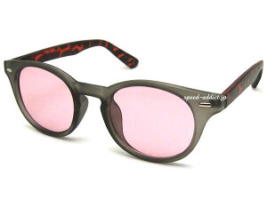 MAT OLD BOSTON SUNGLASSi}bgI[h{XgTOXjCLEAR GRAY/ׂb × LIGHT PINK ≐{Xgt[f~ꈍbׂt[NAO[J[sNYKlዾ