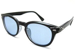 OLD BOSTON SUNGLASSiI[h{XgTOXjBLACK × LIGHT BLUE Ԃt[J[Yu[YԃVFCvghsuvJbgOJbgACEFAJWAXg