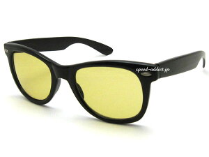 OLD WELLINGTON SUNGLASSiI[hEFgTOXjBLACK × LIGHT YELLOW CG[YJ[YFɒBۃKlۊዾۂ߂˒ԃghsuvJbgOJbgACEFAԕ