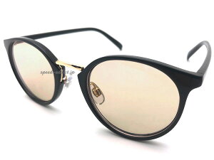 GOLD BRIDGE BOSTON SUNGLASSiS[hubW{XgTOXjBLACK × LIGHT BROWN ubNԂዾCguECgJ[YACEFANVJy^]AEghAOuv΍