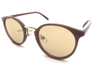 GOLD BRIDGE BOSTON SUNGLASSiS[hubW{XgTOXjBROWN CLEAR × LIGHT BROWN uENACguECgJ[NAt[ی^NVbNghCuLv^
