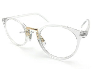 GOLD BRIDGE BOSTON SUNGLASSiS[hubW{XgTOXjCLEAR × CLEAR NAt[NAYY{Xg^ɒBዾxȂt@bVX}[gghJWAt