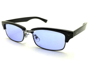 SQUARE NARROW BROW SIRMONT SUNGLASSiXNGAi[uET[gTOXjBLACK/GUNMETAL × LIGHT BLUE ubNK^Cgu[FJ[YlCJWAXg[gbNT[tn