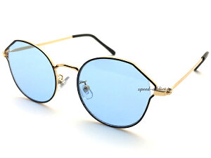 GAP METAL FRAME SUNGLASSiGAP^t[TOXjGOLD/BLACK × LIGHT BLUE S[hubNFCgu[J[YOJbgԕǓt[ۊዾ][gCsj