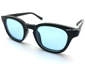 KEYHOLE BRIDGE WELLINGTON SUNGLASSiL[z[ubWEFgTOXjBLACK × LIGHT BLUE ubNCgu[{XgJ[YVvNVJnCXg[gt@bV