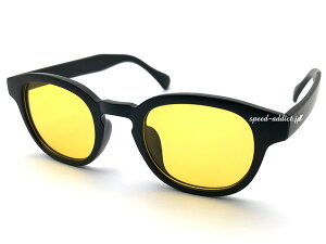 KEYHOLE BRIDGE BOSLLINGTON SUNGLASSiL[z[ubW{XgTOXjBLACK × YELLOW }bgubNCG[YEFg{XghCuԃW[AEghA