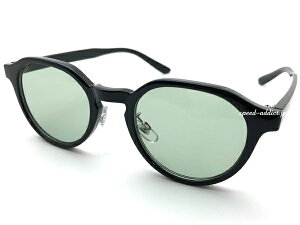 CROWN PANTO BOSTON SUNGLASSiNEpg{XgTOXjBLACK × GREEN ubNO[ԂɒBKlxȂtt[ԂtOp`^{Xg^pg^X^CbV