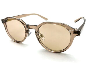 CROWN PANTO BOSTON SUNGLASSiNEpg{XgTOXjCLEAR BROWN × LIGHT BROWN NACguEFJ[YxȂɒBKlዾ߂ˌyʋtOp`NVbNgX^C
