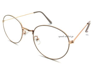  METAL BOSTON SUNGLASSi󃁃^{XgTOXjLIGHT BROWN/GOLD × CLEAR ۂ^t[{Xg^אgyʃCguECgJ[t[NAYɒB߂˃[
