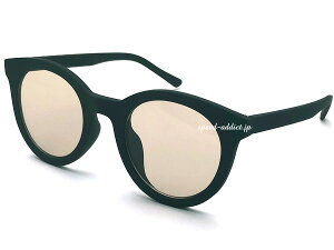 BOSTON RUBBER FRAME SUNGLASSi{Xgo[t[TOXjBLACK × LIGHT BROWN ubNCguECgJ[ԂዾACEFAyʃJWAXg[gv[C}X|
