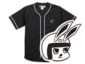 ��CHECKER RABBIT BASEBALL SHIRT�i���`�F�b�J�[���r�b�g�x�[�X�{�[���V���c�jBLACK �� �u���b�N �싅���j�z�[�� ���r�b�g�X�N�[�^�[ �W���j�A �X�[�p�[�t���[ s301 s601 �S�X�N�[�^�[ �V���o�[�s�W����