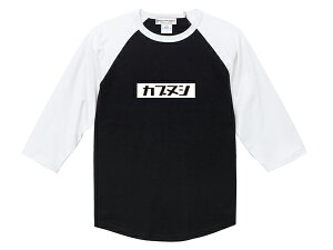 �J�u�k�V BOX LOGO Raglan 3/4 Sleeves T-shirt�i�{�b�N�X���S���O����3/4�X���[�uT�V���c�jBLACK × WHITE �X�[�p�[�J�u�v��supercubproc50c90c110�n���^�[�J�u��cubra�N���X�J�uc110sc115c90cs65cs50ct110ct90cc110cc50md90�J