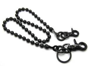 ^JCijDOUBLE CLIP WALLET CHAIN BALLiBRASSuXCCm_uNbvEHbg`F[{[j_[ BLACK }bgubNiXJttbNR[hYzTC